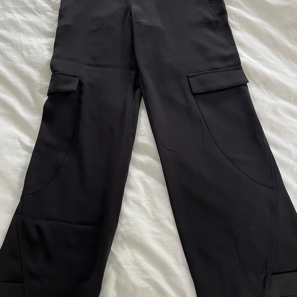 Club Monaco Black Cargo Pants